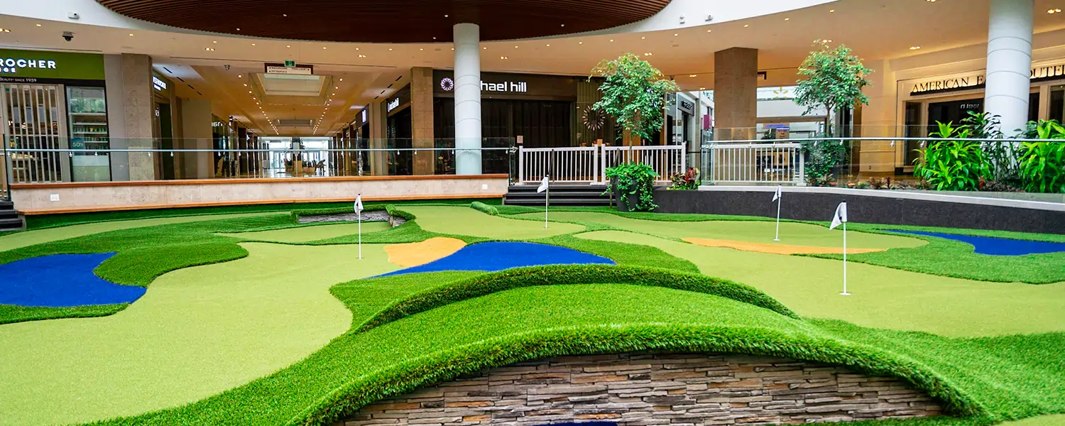 indoor mini golf artificial grass