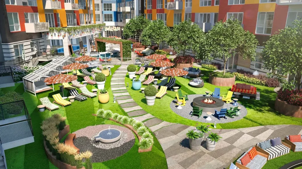 Artificial grass for apartments in San Luis Obispo, CA